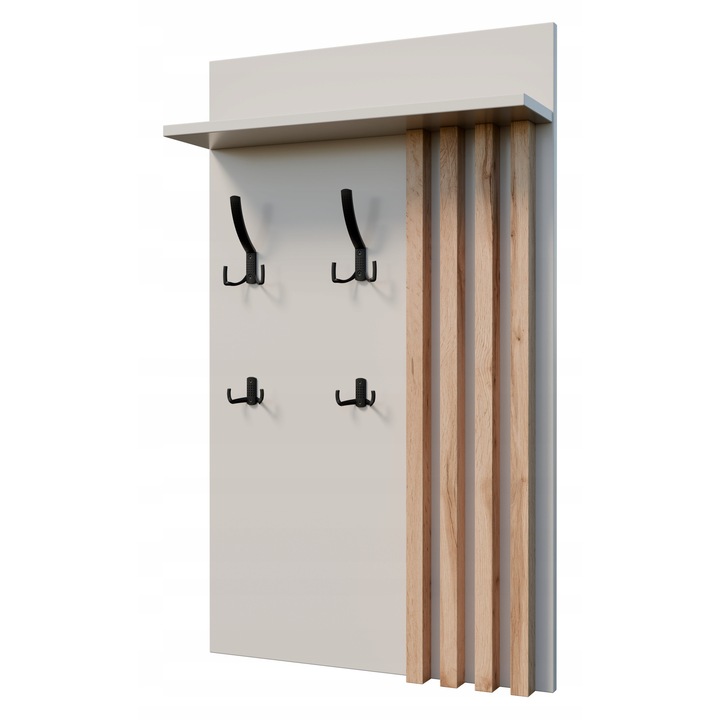 Cuier de perete pentru hol dressing lamele casmir