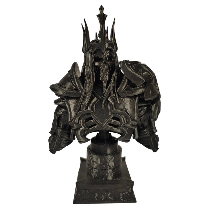 Бюст 3d Леорик Кралят скелет Диабло 17 см