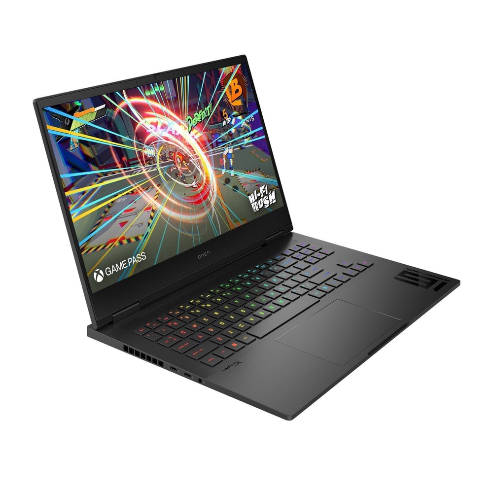 Laptop Gaming HP Omen 16-wf1183nw Procesor Intel Core Core i7-14700HX 33M Cache, up to 5.5 GHz, 16.1" FHD 165Hz, 16GB, 512GB SSD, nVidia GeForce RTX 4070 @8GB, Negru