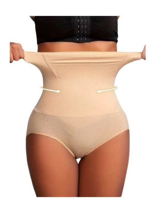 Chiloti modelatori talie inalta bej, Bej