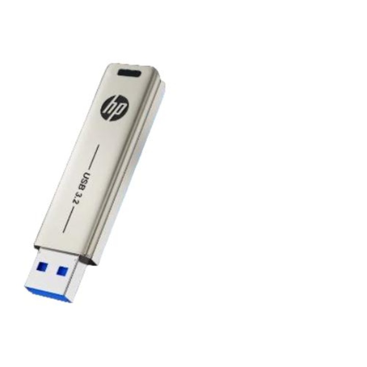 Memorie USB 512GB, HP, Argintiu, USB 3.2, 60x20x9mm, 1 buc