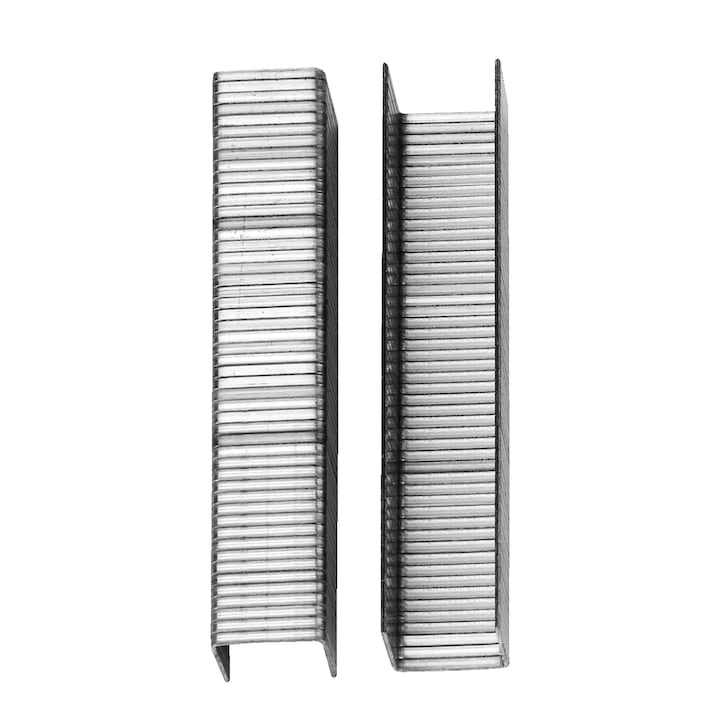 Capse originale Einhell tip 53, accesorii pentru capsatoare, potrivite pentru capsatorul electric Einhell TC-EN 20 E si tackerul fara cablu TC-CT 3.6 Li, 11.4 x 8 mm, din otel, tip 053