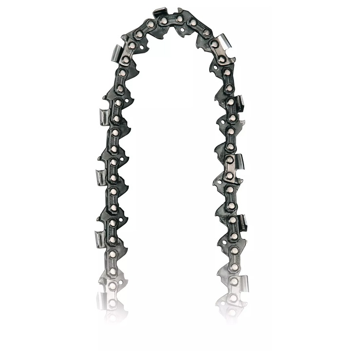 Lant de schimb pentru fierastrau Einhell Originale 4501754, 25 cm, accesoriu pentru fierastraie cu lant, compatibil cu fierastraul cu acumulator Einhell GE-LC 18/25 Li, lungime lant 25 cm, 40 de zale