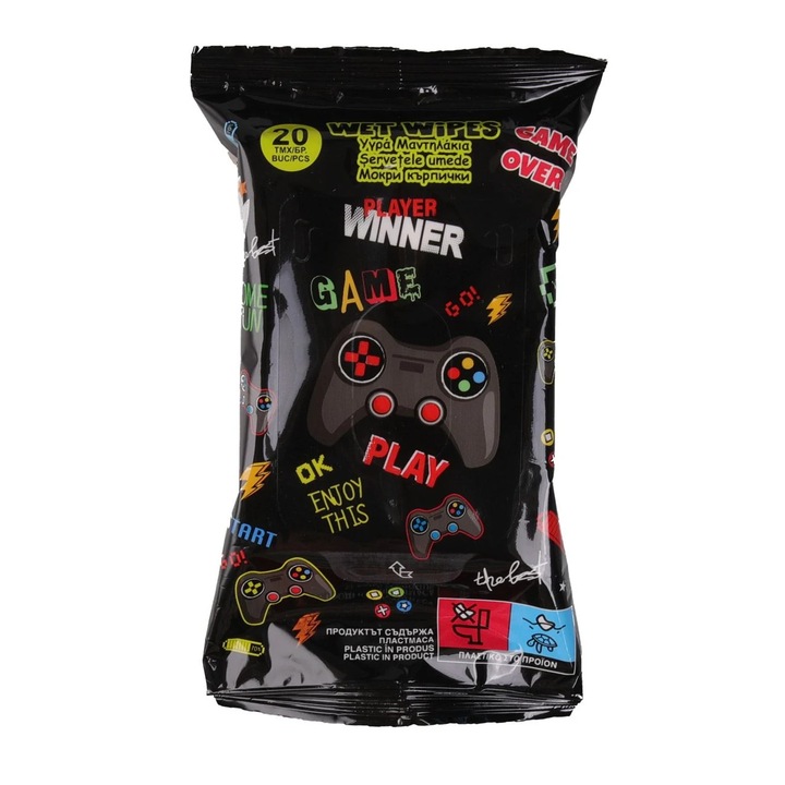 Servetele Umede Gaming - 20buc