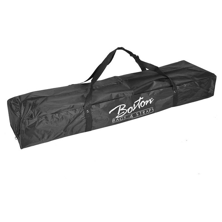 Husă pentru stative boxe Boston, nylon 210D, negru, 121x28x25cm