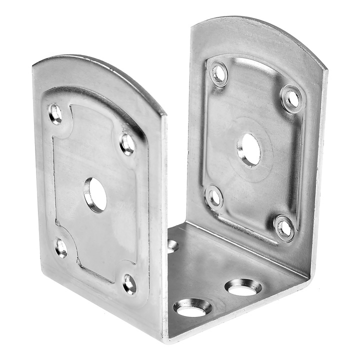 Suport pentru pereti despartitori, din otel, 91 x 91 x 90 mm