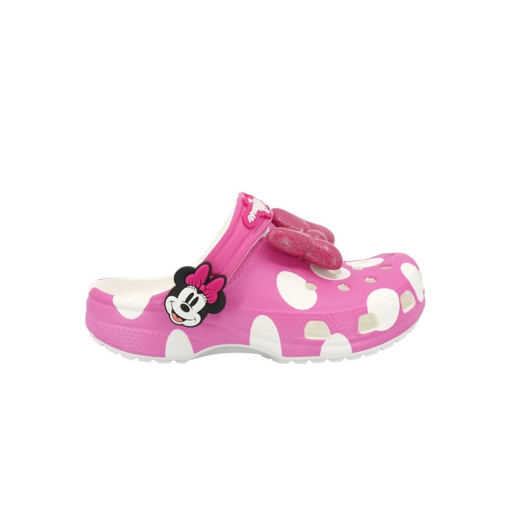 Crocs Classic Minnie Mouse papucs T 54683, Rózsaszín