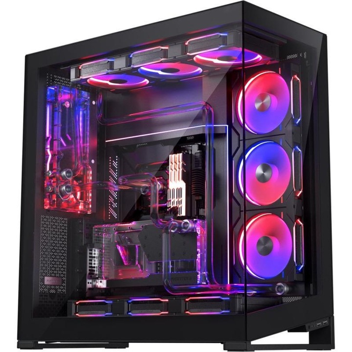 Carcasă desktop PC Phanteks E-ATX ARGB neagră