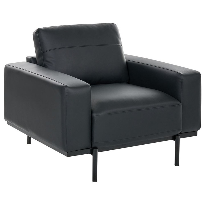 Fotel Sovik Műbőr Fekete