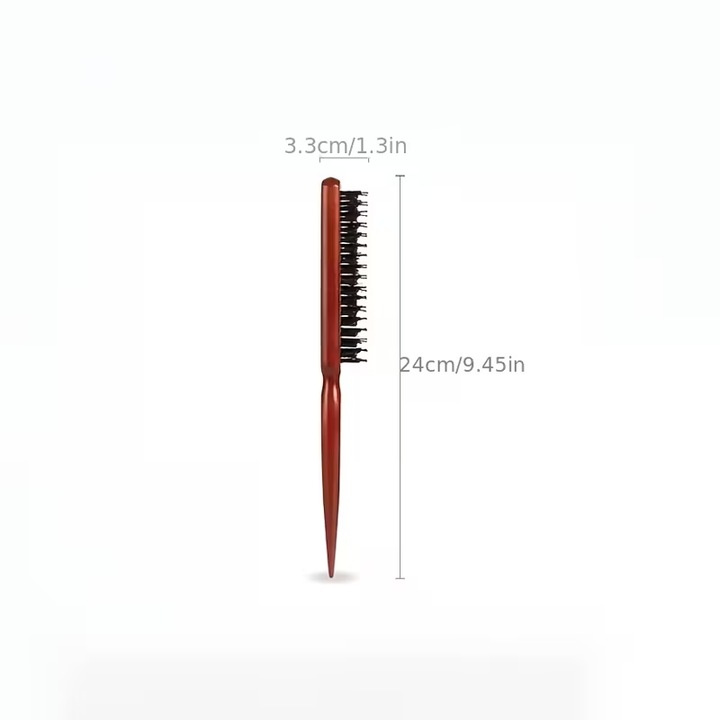 Perie de păr NIKONIKO, maner ergonomic, perii sintetice, plastic, pentru masaj și styling