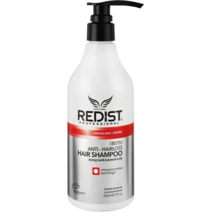 Sampon anti-caderea parului Redist Professional, 500 ml, unisex, pentru par degradat