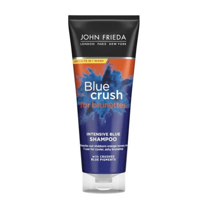 Sampon John Frieda Blue Crush, 250ml, tonifiant, pentru par brunet