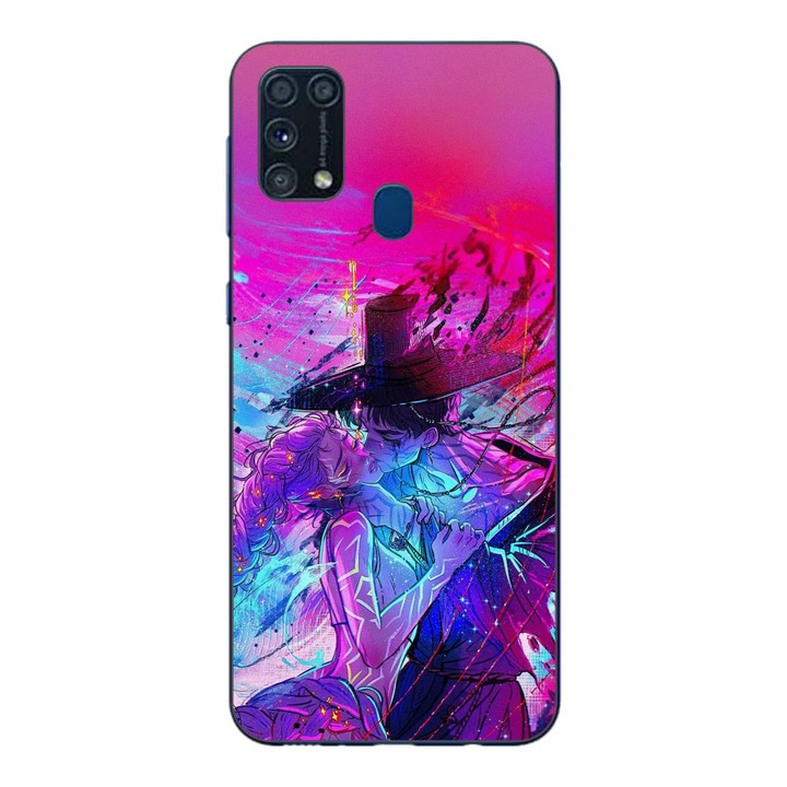 Husa compatibila cu Samsung Galaxy M21S, M31 Silicon Gel Tpu Model KPop Demon Hunters Rumi and Jinu Artistic Love