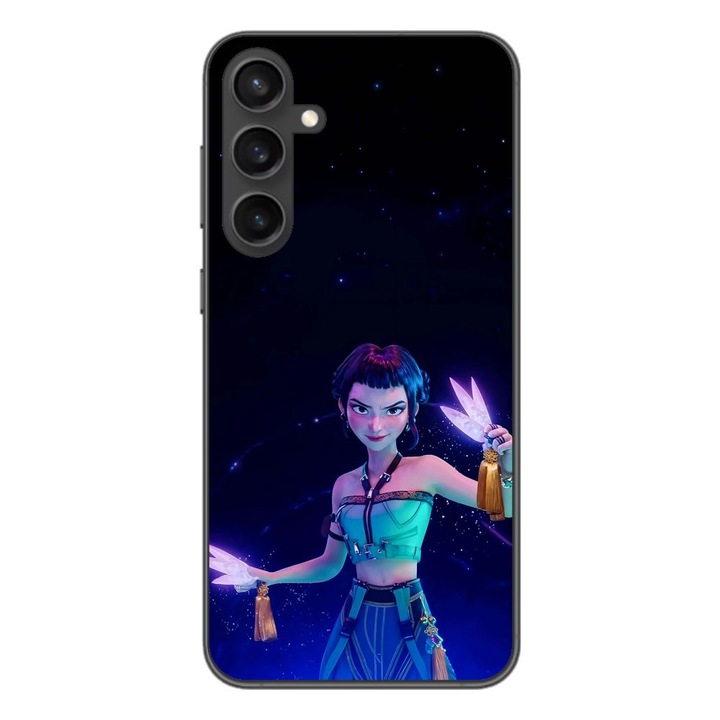 Husa compatibila cu Samsung Galaxy A55 Silicon Gel Tpu Model KPop Demon Hunters Zoey