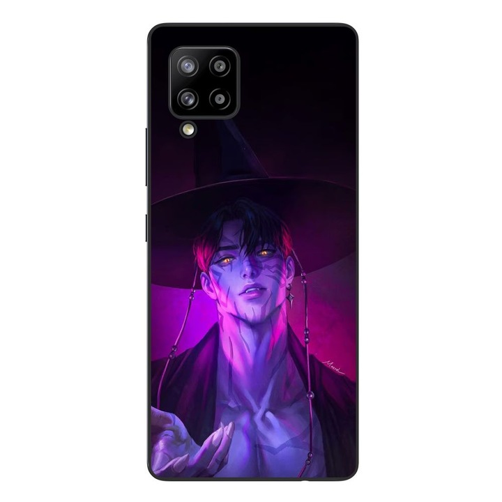 Husa compatibila cu Samsung Galaxy A42 5G Silicon Gel Tpu Model KPop Demon Hunters Jinu Invite
