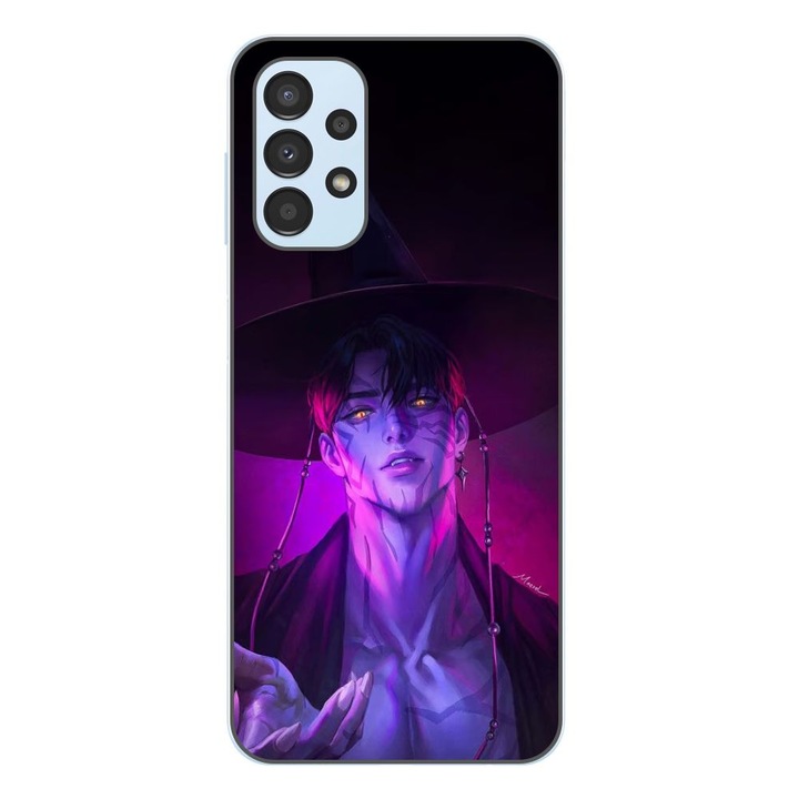 Husa compatibila cu Samsung Galaxy A13 4G Silicon Gel Tpu Model KPop Demon Hunters Jinu Invite