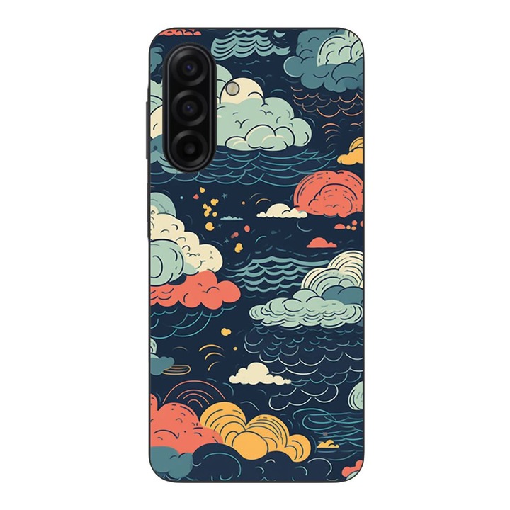 Husa compatibila cu Samsung Galaxy A17 Silicon Gel Tpu Model Mystic Night Sky