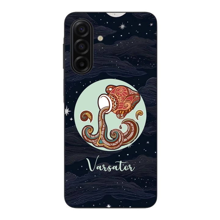 Husa compatibila cu Samsung Galaxy A17 Silicon Gel Tpu Model Horoscop Varsator