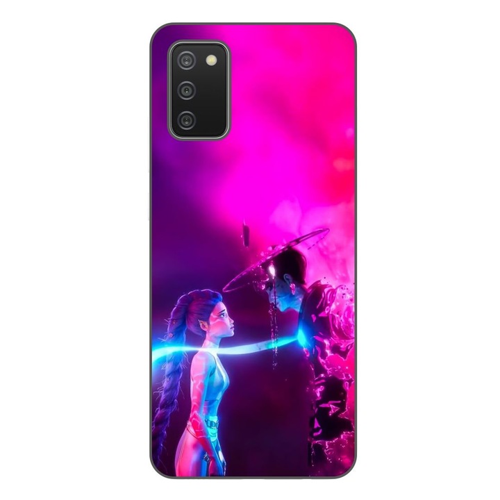 Husa compatibila cu Samsung Galaxy A03s Silicon Gel Tpu Model KPop Demon Hunters Rumi Jinu Temptation
