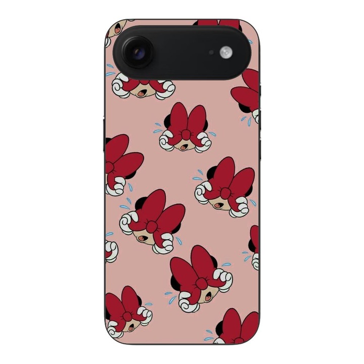 Husa compatibila cu Apple iPhone Air Silicon Gel Tpu Model Minnie Pattern Funda Rosie