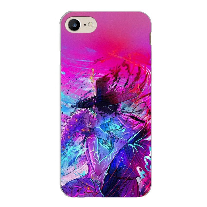 Husa compatibila cu Apple iPhone 7, iPhone 8, iPhone SE 2020 Silicon Gel Tpu Model KPop Demon Hunters Rumi and Jinu Artistic Love