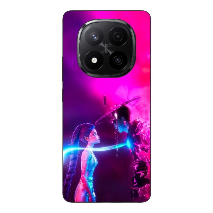 Husa compatibila cu Xiaomi Redmi Note 14 Pro Plus Silicon Gel Tpu Model KPop Demon Hunters Rumi Jinu Temptation