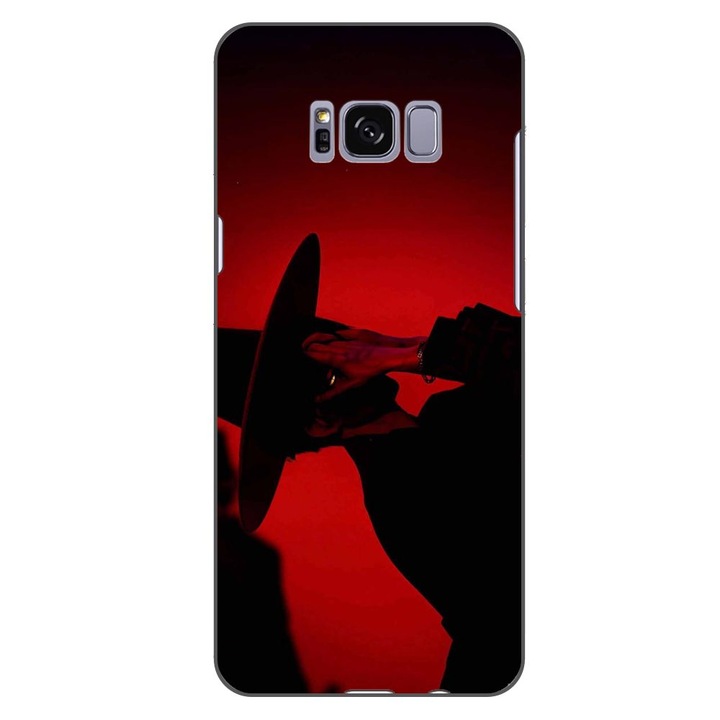 Husa compatibila cu Samsung Galaxy S8 Silicon Gel Tpu Model KPop Demon Hunters Jinu Dark Soul