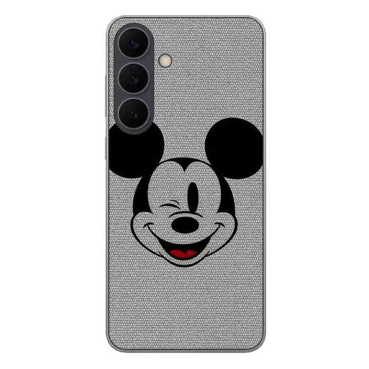 Husa compatibila cu Samsung Galaxy S25 FE Silicon Gel Tpu Model Mickey
