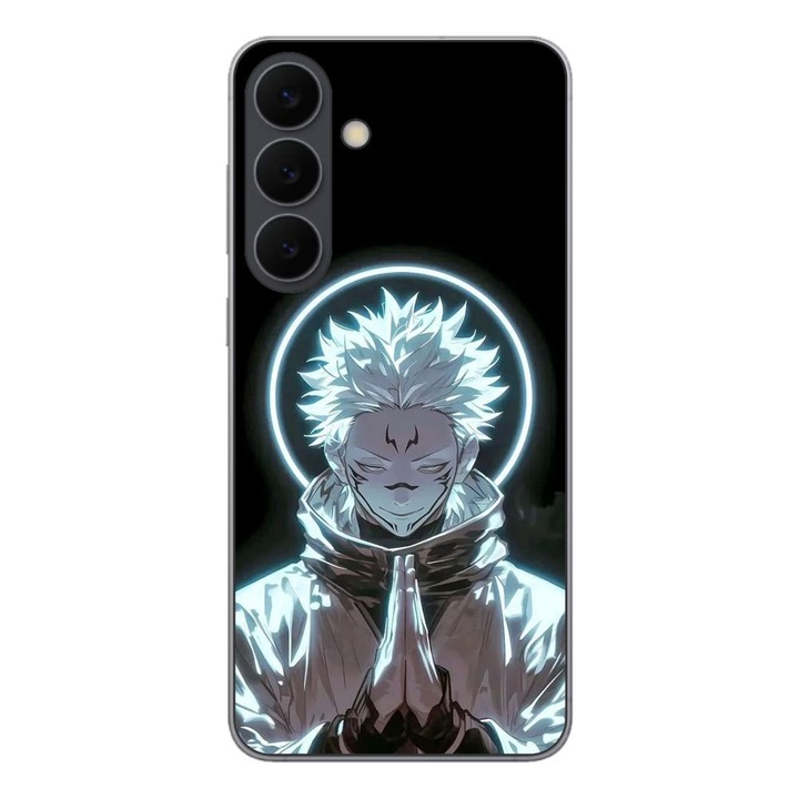 Husa compatibila cu Samsung Galaxy S25 FE Silicon Gel Tpu Model Jujutsu Kaisen Sukuna