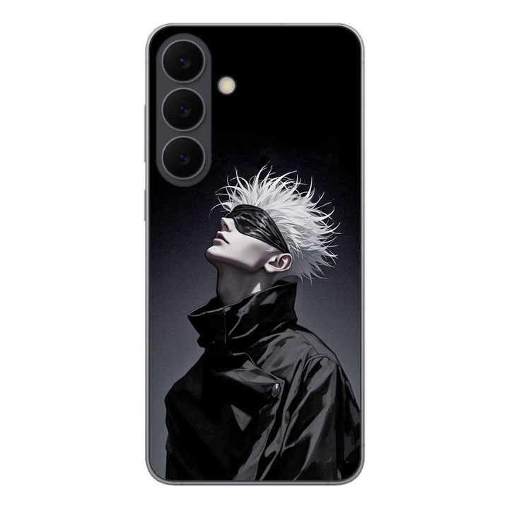 Husa compatibila cu Samsung Galaxy S25 FE Silicon Gel Tpu Model Jujutsu Kaisen Gojo Satoru