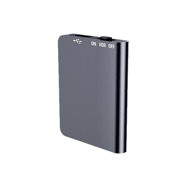 Reportofon inteligent, ORBER, mini inregistrator vocal digital cu functie de reducere a zgomotului, conversie voce-text, control vocal, 10m raza captare, 32GB, USB 2.0, cadou afaceri, sprijin OEM, potrivit conferinte cursuri interviuri