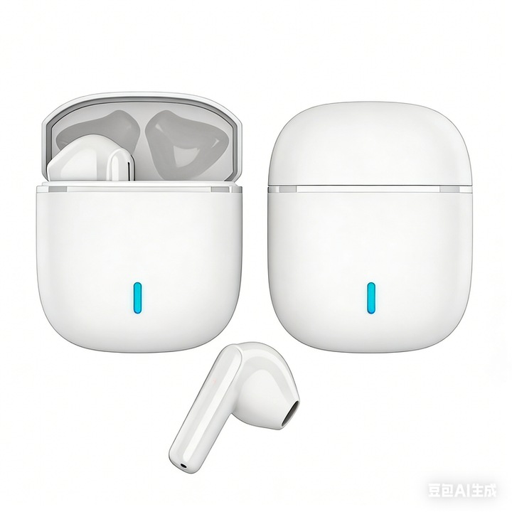 Casti MAX70 Wireless Alb, Touch Control, Bluetooth 5.4, Chip JL7023, Port TYPE-C, Baterie 30mA Casti + 200mA Etaj, Sunet Calitativ F13, Distanta Transmisie >10m