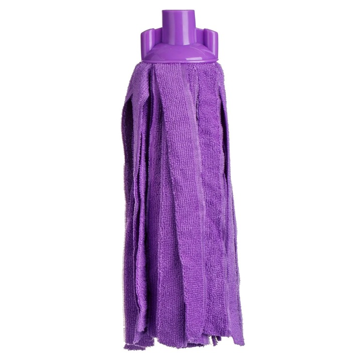 Mop din Microfibre Super Mare Mov 115g