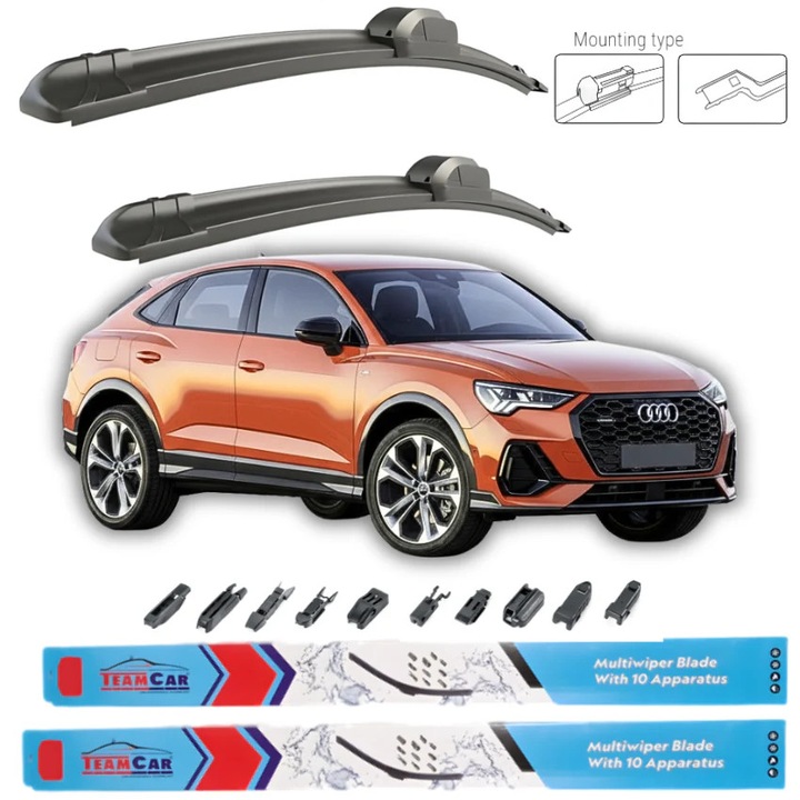 Stergatoare Audi Q3 (Sportback F3N) 2019-2025 – Set fata