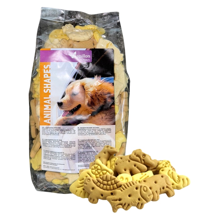 Biscuiti Papillon in forma de Mix Animale 400g