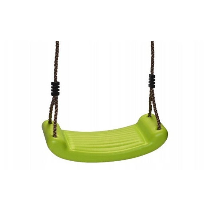 Leagan verde lime, lungime reglabilă 115-190 cm, capacitate 70 kg, rezistent la rugină