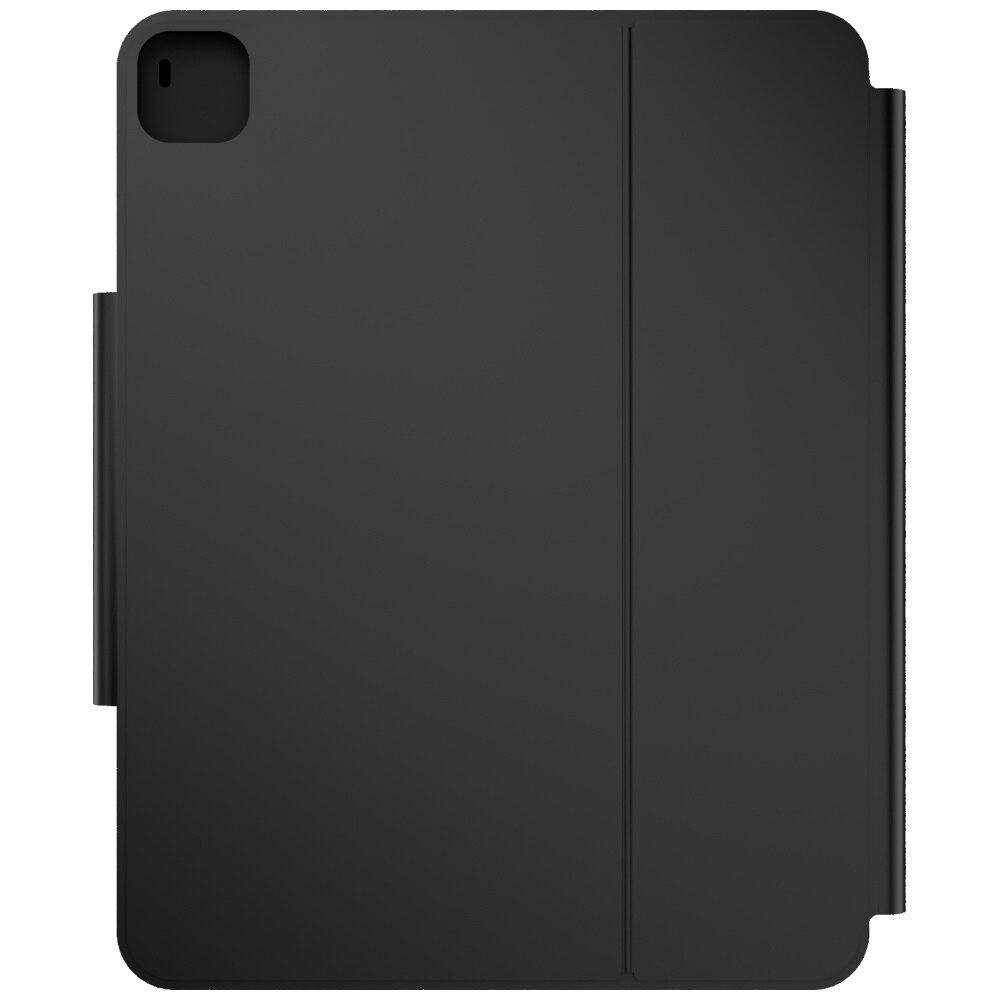 Husa cu tastatura Typecase Edge compatibila cu iPad Air 13 inch 2024 / 2025, Negru
