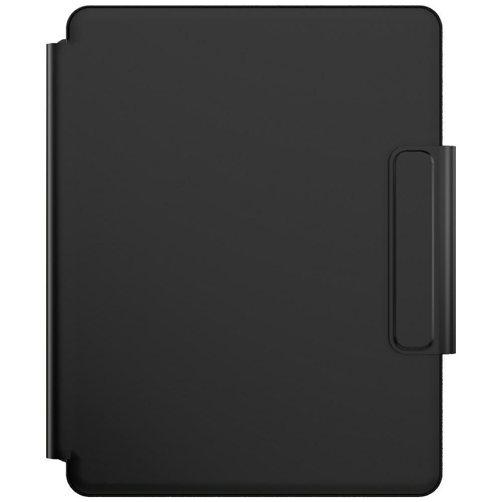 Husa cu tastatura Typecase Edge compatibila cu iPad Air 13 inch 2024 / 2025, Negru