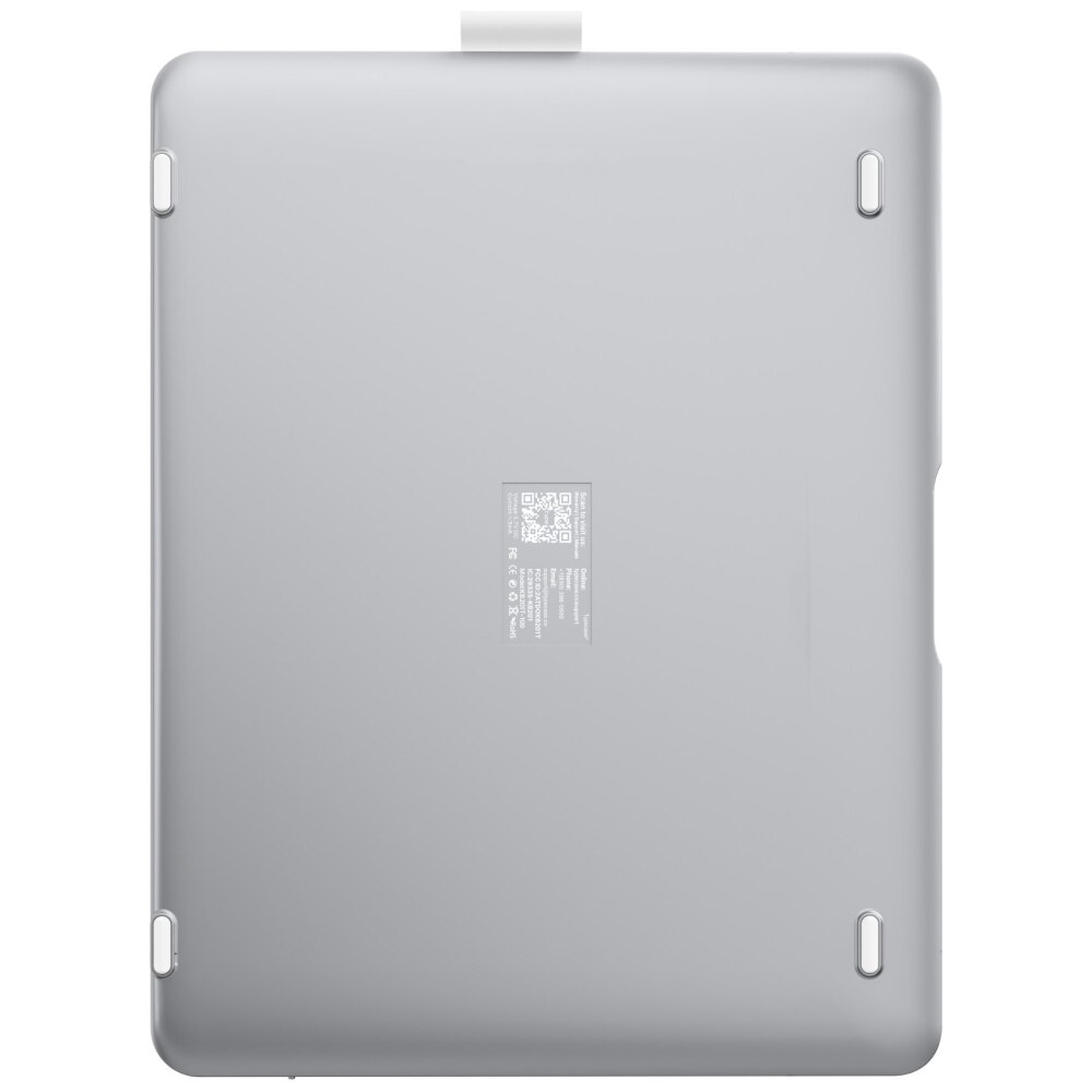 Husa cu tastatura Typecase Flexbook Touch compatibila cu iPad 10.9 inch 2022 / iPad 11 inch 2025, Silver