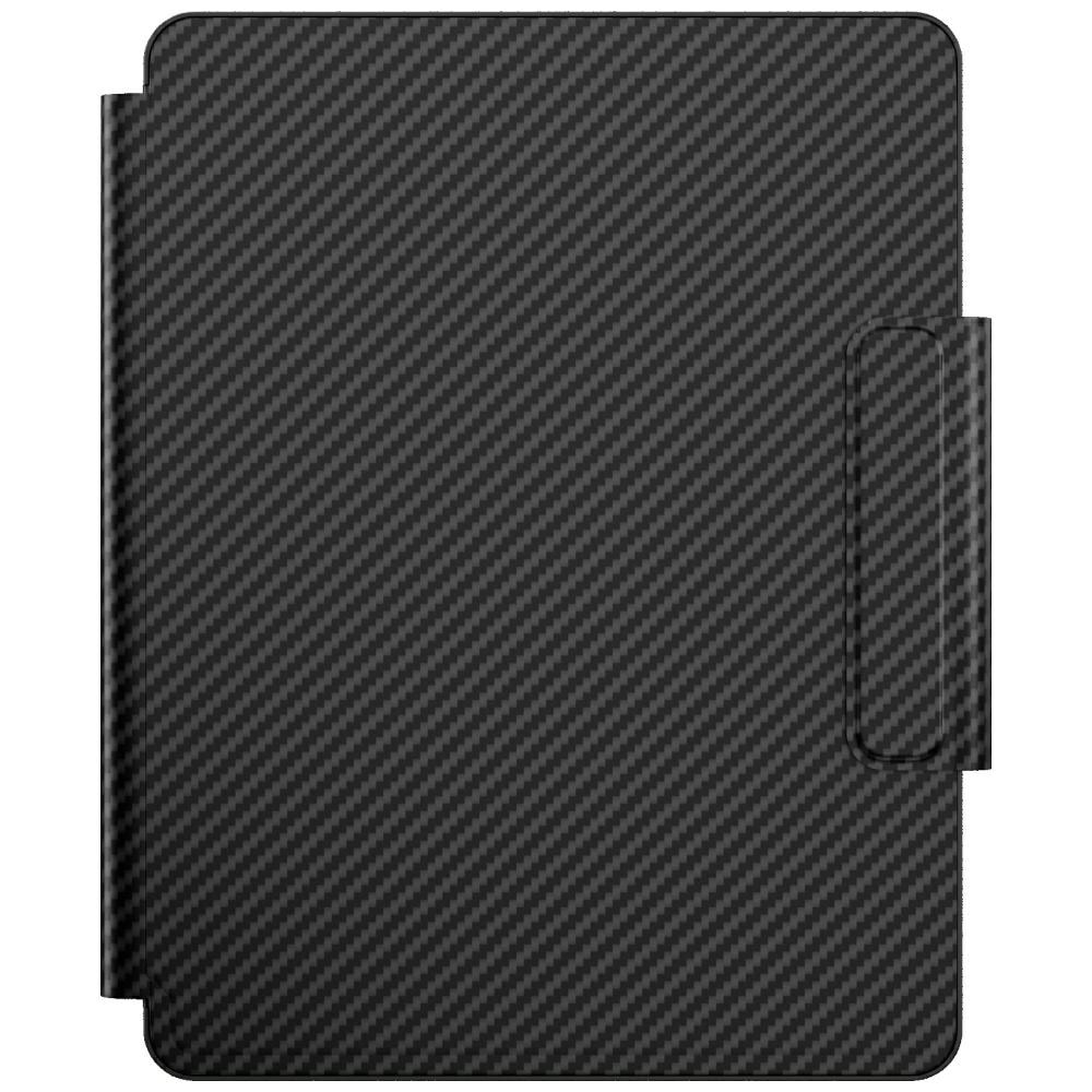 Husa cu tastatura Typecase Edge Plus compatibila cu iPad Air 13 inch 2024 / 2025, Negru
