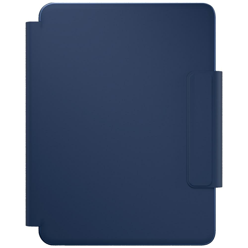 Husa cu tastatura Typecase Edge compatibila cu iPad Air 11 inch 2024 / 2025, Albastru