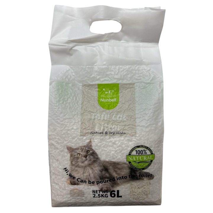 Asternut De Pisica Nonbell Din Tofu – Si Ecologic Natural