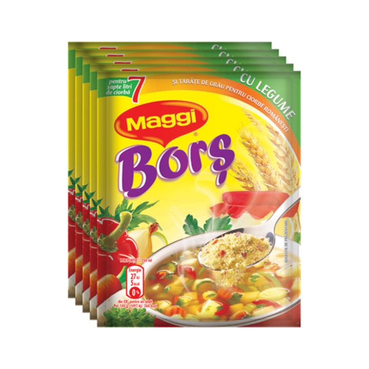 Zöldséges borscs, 5 x 70 g, Maggi