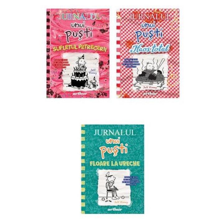 Jurnalul unui Pusti volumele, Jeff Kinney