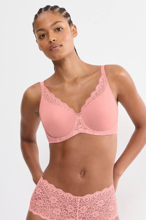 Triumph, Сутиен Amourette с дантела, Пастелнорозов