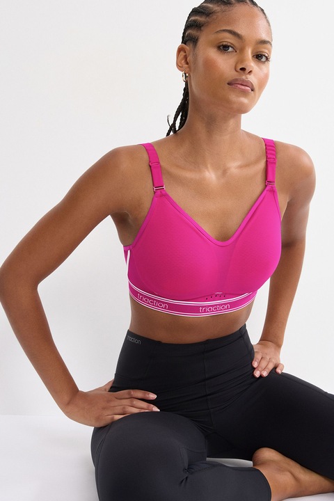 Triumph, Триъгълен сутиен с еластична лента, Яркорозово