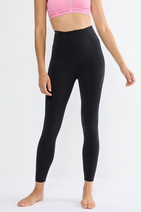 Triumph, Magas derekú crop leggings, Fekete