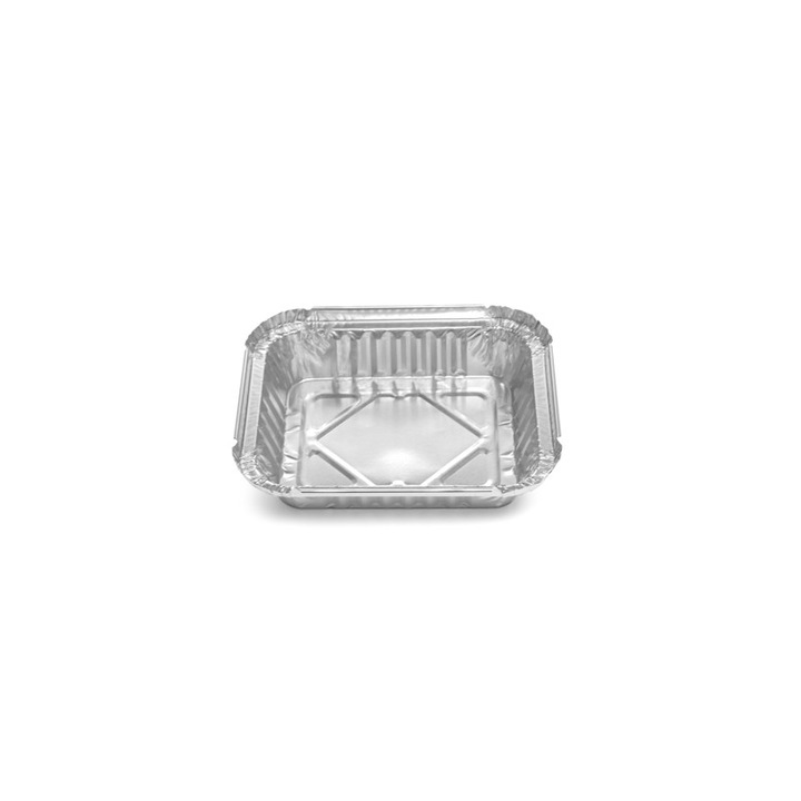 Caserola pentru copt, din aluminiu, 127L, set 100 buc, 129x104x26 mm
