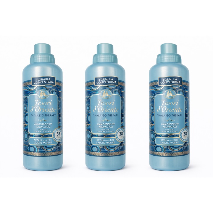 Set 3 x Balsam de rufe Tesori d’Oriente Thalasso Therapy, 760 ml