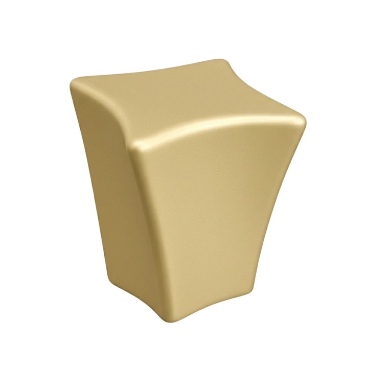 Buton pentru mobila Starr, finisaj auriu, L:15 mm